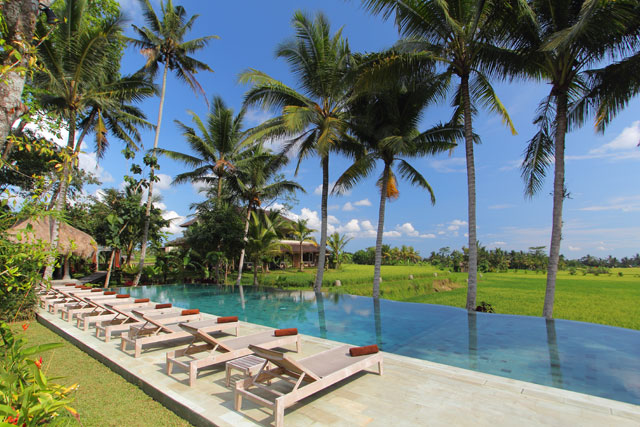 chambre d'hôtel de luxe à Bali 