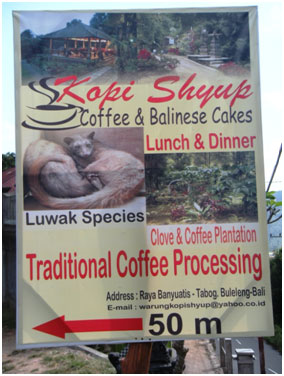 café indonésie bali