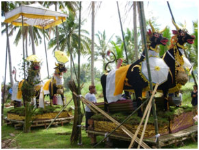 cremation Bali