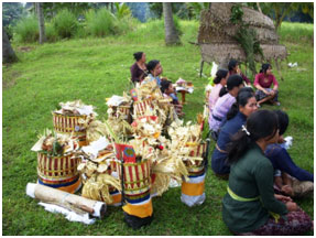 cremation Bali