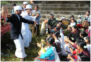 cremation Bali