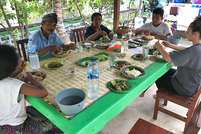 Cours de cuisine chez Made Bali