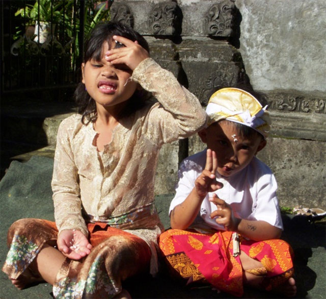 Prier à Bali