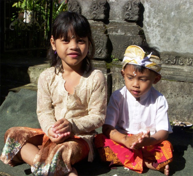 Prier à Bali