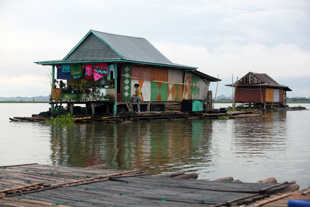 maison flottante lac Tempe Sulawesi