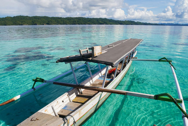 bateau îles Togian Sulawesi