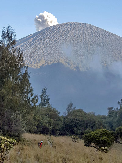 volcan semeru java