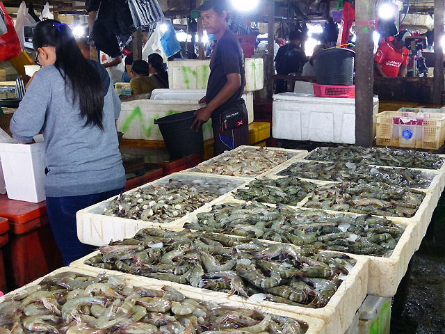 Bali Jimbaran marché poissons