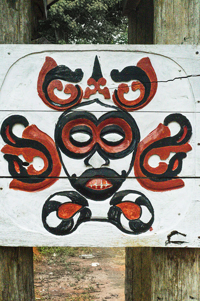 Dayak Bornéo Kalimantan