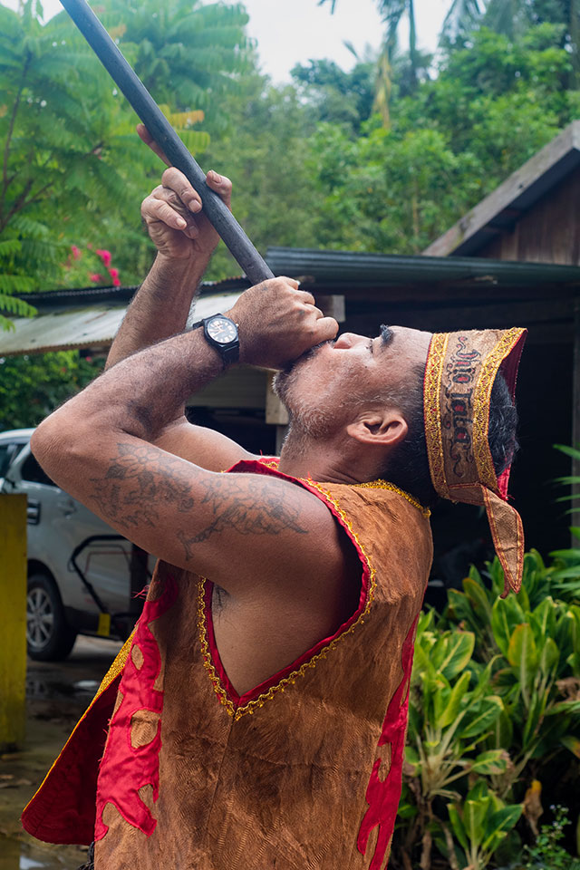Dayak Bornéo Kalimantan
