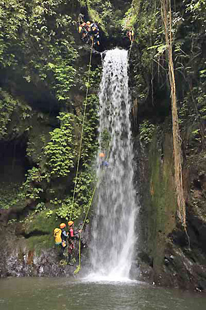 canyoning Bali