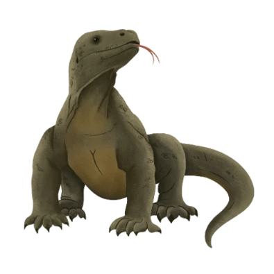 dragon-komodo Indonésie