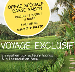 voyage exclusif Bali - Indonésie