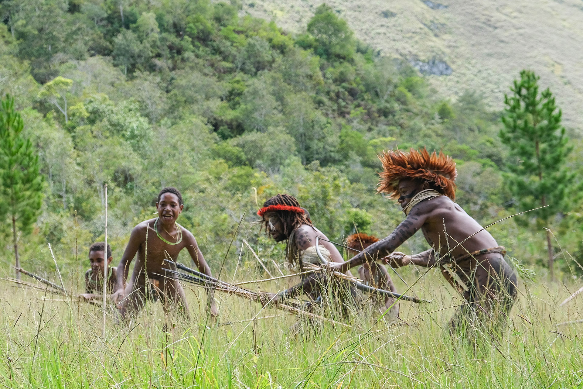vallée de Baliem - Papouasie - Indonésie