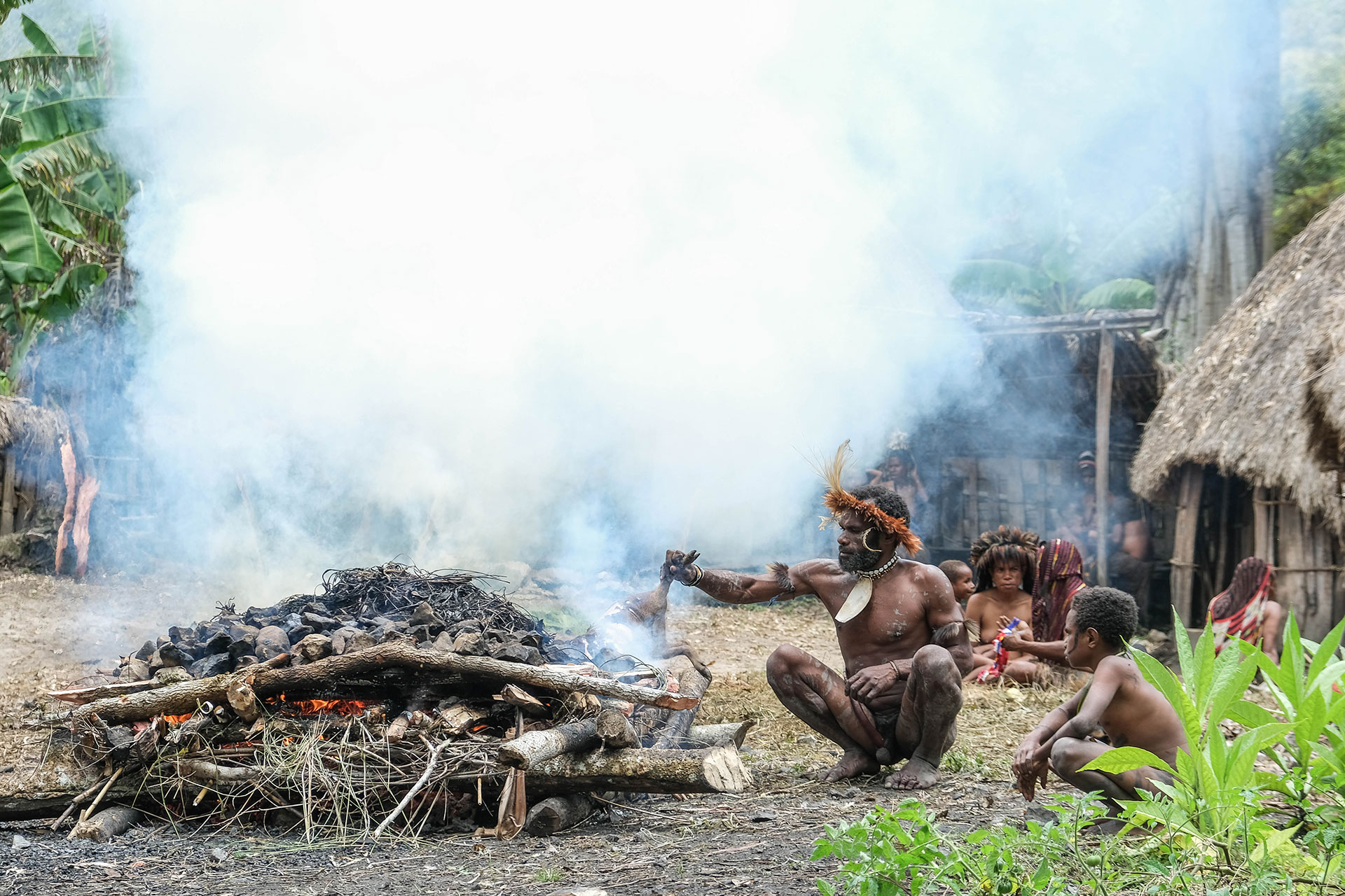 vallée de Baliem - Papouasie - Indonésie