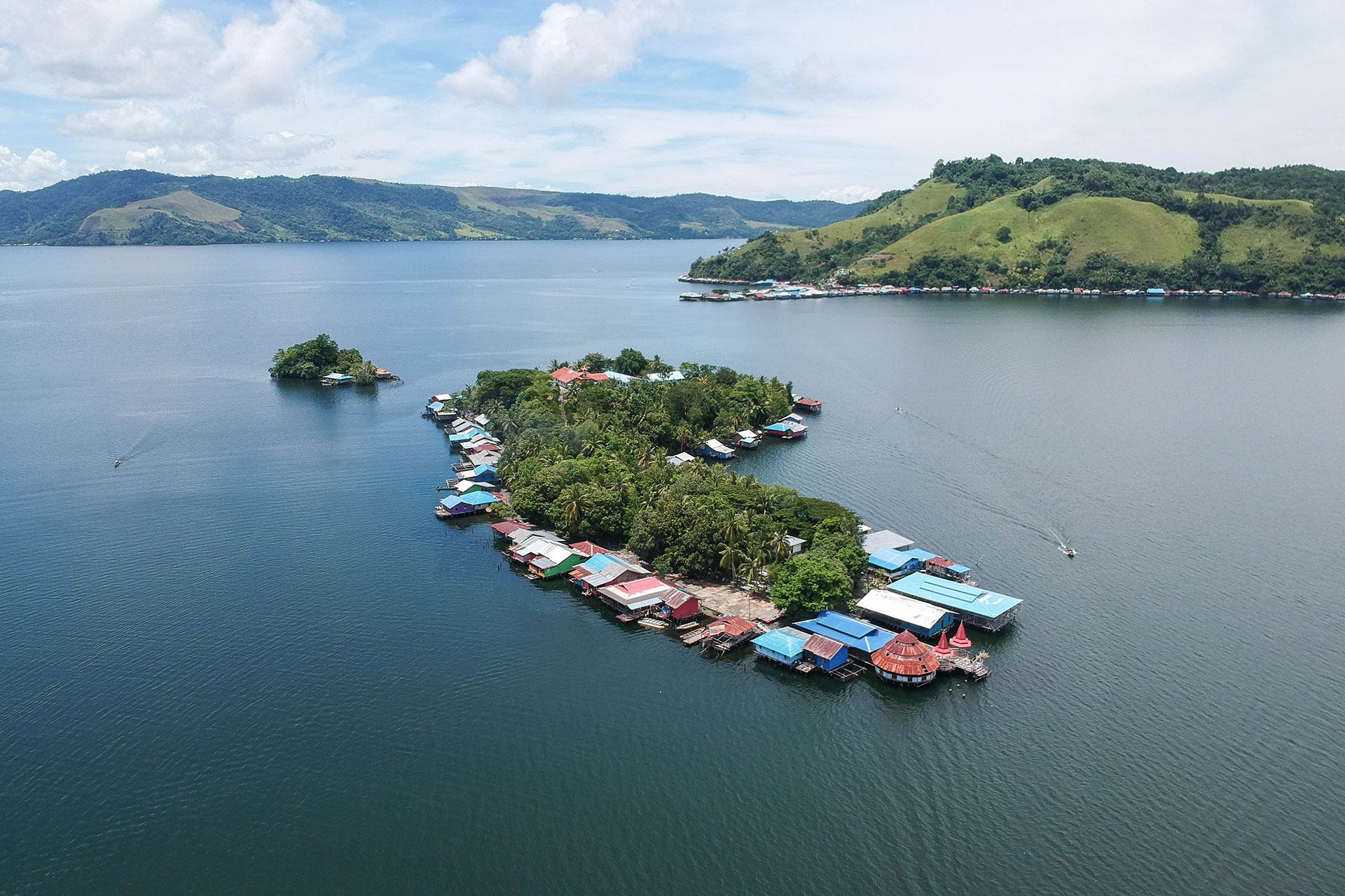 Lac Sentani - Papouasie - Indonésie