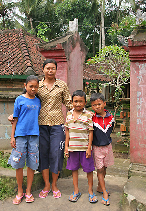 Chez l'habitant à Bali