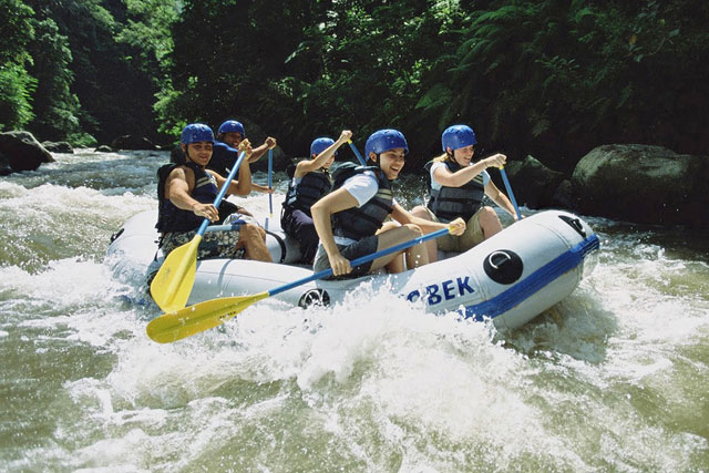 rafting Bali