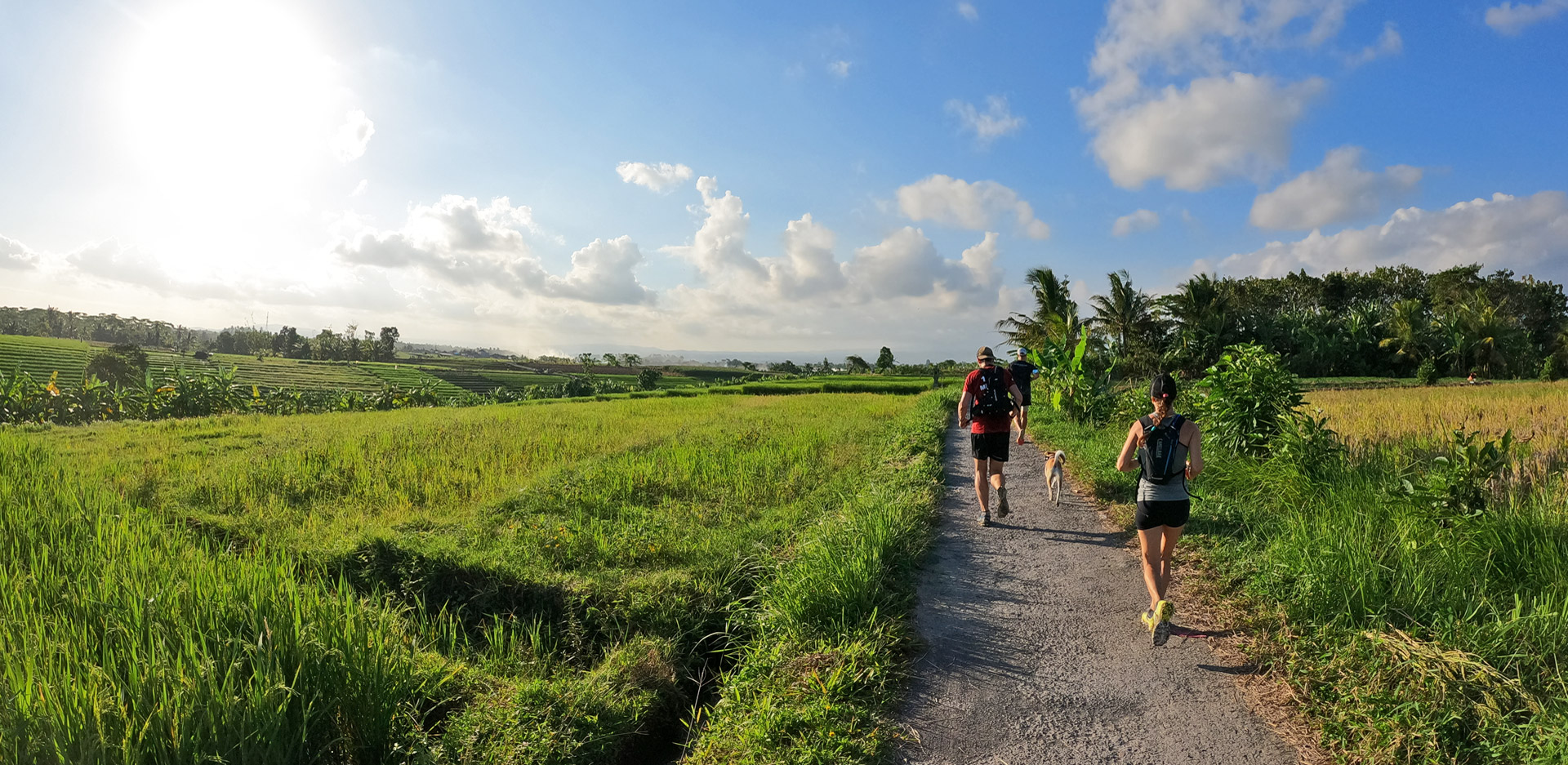 trail running Bali