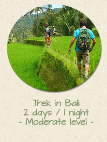 Trek 2 days Bali