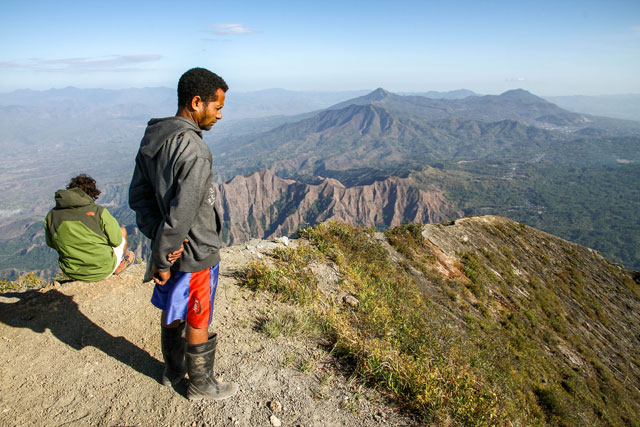 volcan inerie Flores Indonesie