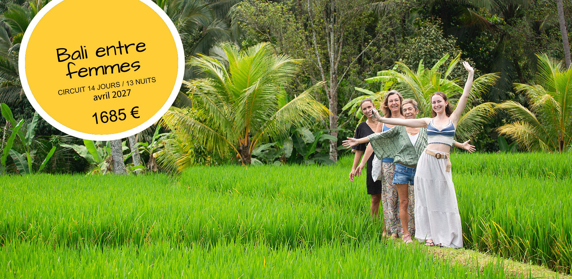 Voyage entre filles Bali