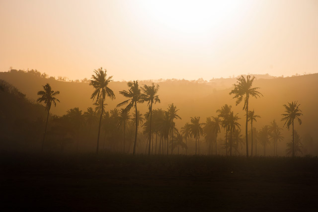 coucher de soleil lombok 