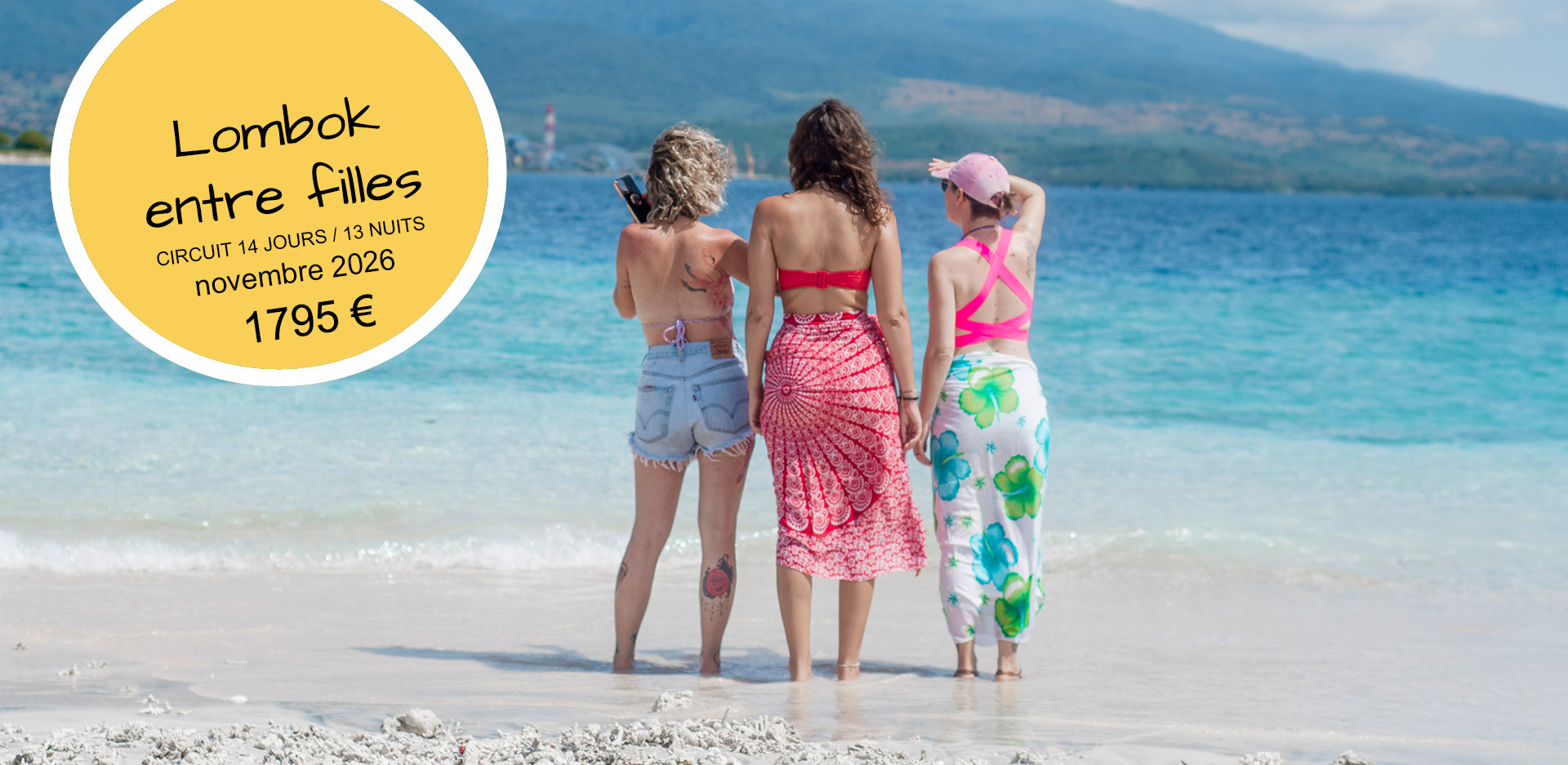Voyage entre filles Lombok