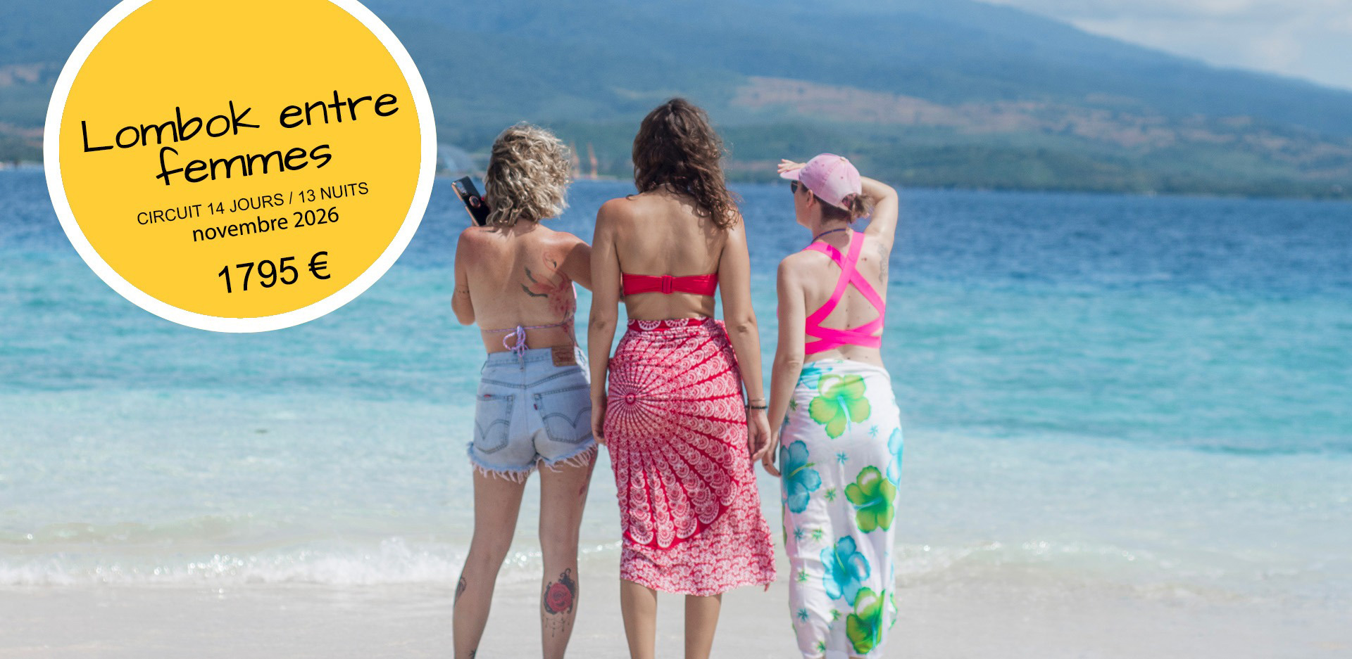 Voyage entre filles Lombok