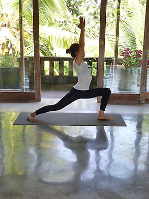 pose Yoga bali